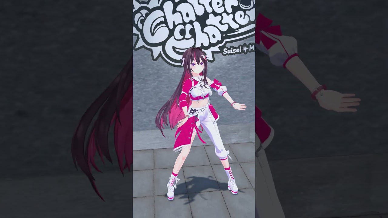 Chatter Chatter / 星街すいせい×宝鐘マリン 踊ってみた！#Chatter2Challenge #AZKi #ホロライブ #hololive #shorts