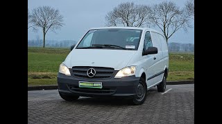 Mercedes-Benz VITO 113 L2 Airco 136Pk! lichte bestelwagen te koop - Foto 4 | Autoline BE Mercedes-Benz VITO 113 L2 Airco 136Pk! lichte bestelwagen | Foto 4 - Autoline