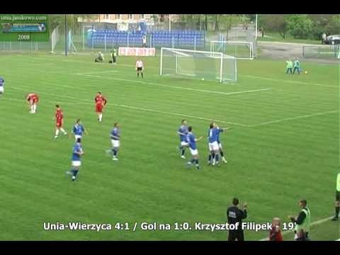 1 0 Unia Janikowo-Peplin  Krzysztof Filipek Zdobywca bramki!!!