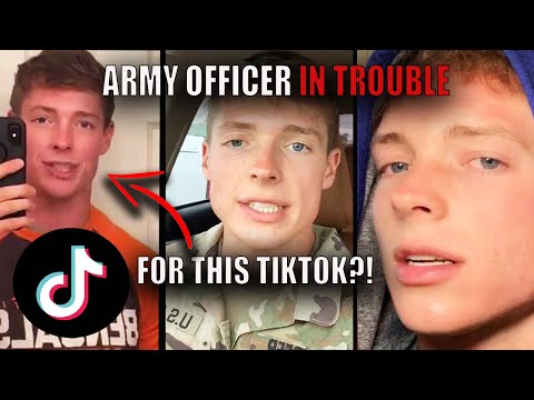 U.S. Army Officer Getting KICKED OUT For Bad Tik TOK?!
