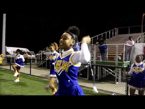 Sophie B Wright 2019 Majorettes Game highlights @ Douglass game