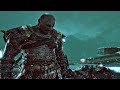 God Of War Kratos Without Beard Meets Zeus In Helheim Scene Free Camera Mode 4K Ultra HD