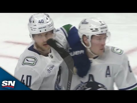 Canucks' Elias Pettersson And Liam Ohgren Combine For Two Goals In 39 seconds vs. Sabres