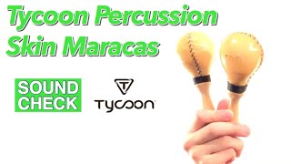Video thumbnail for 【SOUND CHECK】TMS-70 Skin Maracas / Tycoon Percussion【MARACAS】 by TAKAFUMI PERCUSSION CHANNEL