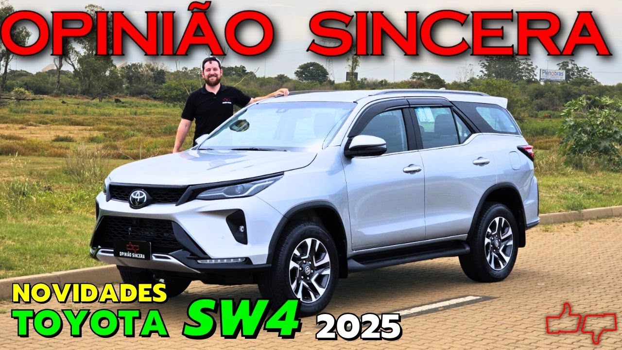 Nova Toyota SW4 2025: Sabe O QUE MUDOU? Mais recursos, CONECTADA por APLICATIVO, ficou MELHOR? Vale?