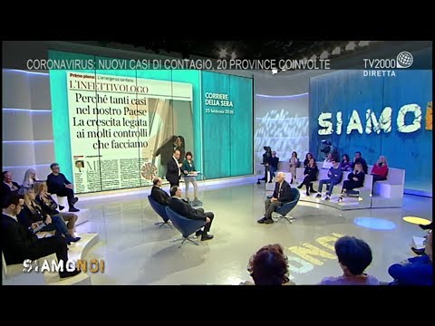 Siamo Noi, 25 febbraio 2020 – Coronavirus in Italia, quali misure sono state adottate?