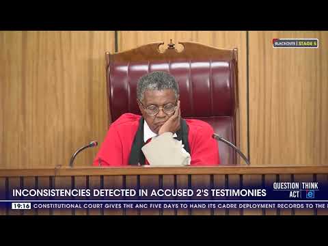 Senzo Meyiwa Inconsistencies detected in accused 2's testimonies