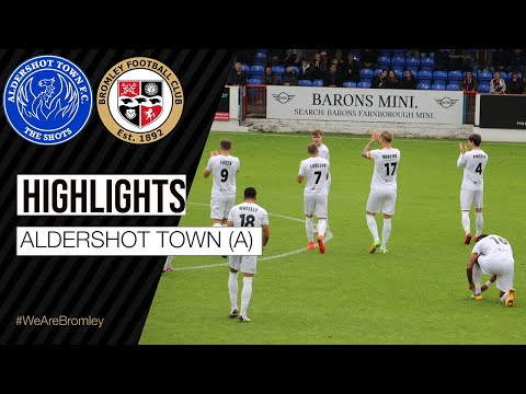 Highlights: Aldershot Town 2-3 Bromley