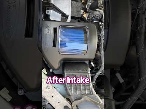 Ford Bronco Air Intake and Blowoff Valve