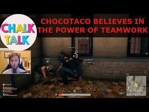 ChocoTaco Believes In The Power Of Teamwork (PlayerUnknown's Battlegrounds)