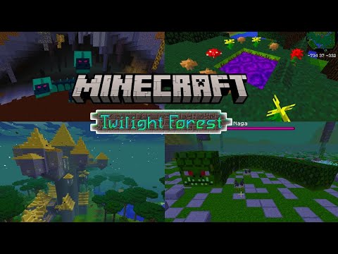 🔥Mod/Addon Twilight Forest V5 for the latest Minecraft pocket edition 1.20!