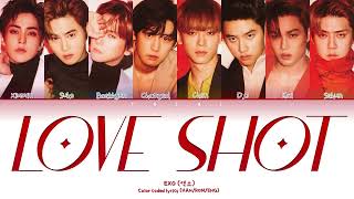 Download lagu EXO (엑소) - 'LOVE SHOT' Color Coded Lyrics (HAN/ROM/ENG) mp3