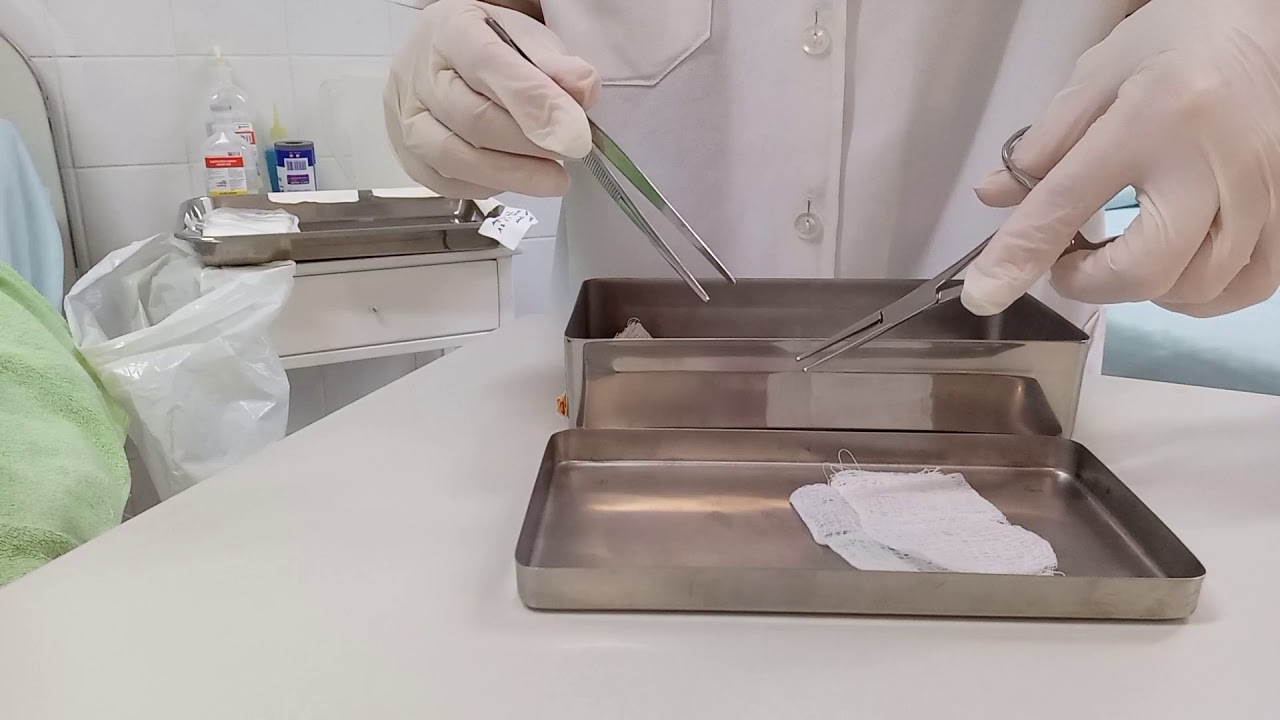 Técnica de curativo + troca do selo D'água