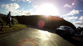 preview picture of video 'Downhill MTB - Half Damian's track, Mt Vic Wellington'