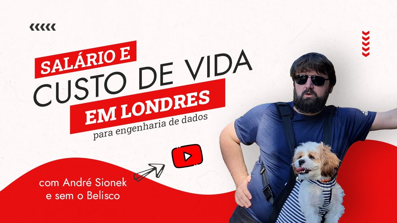 Salário e Custo de Vida em Londres para Engenharia de Dados