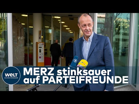 KABALE IN DER CDU: Friedrich Merz sieht sich im Konflikt mit mächtigen Partei-Seilschaften