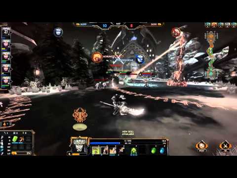 SMITE MOTD 5 Guan Yu vs 4 Anubis & Fenrir Assault