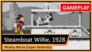 Capa de Steamboat Willie 1928
