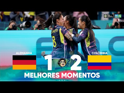Gols e lances de Alemanha x Colômbia