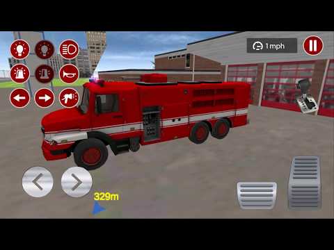 Real Fire Truck Driving Simulator 2020 #2 (Dreamforest Games) | Android Gameplay HD