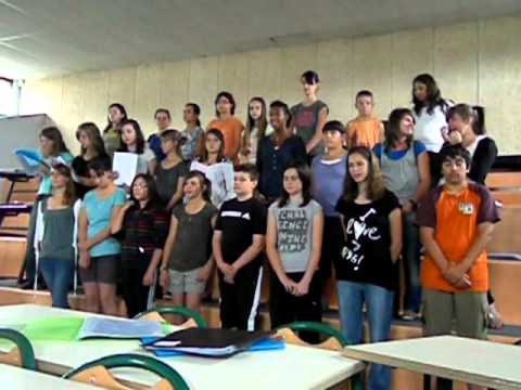 Né quelque part  Les Choralégiens 2011