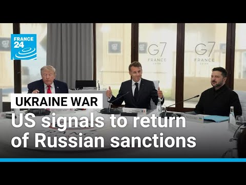 US signals to return of sanctions on Russia as G7 unites around Ukraine