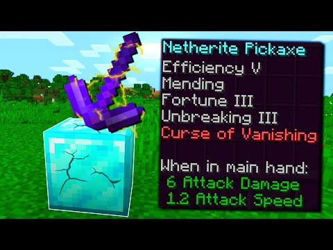 HO CRAFTATO IL PICCONE IN NETHERITE PIÙ FORTE DI MINECRAFT - ITA