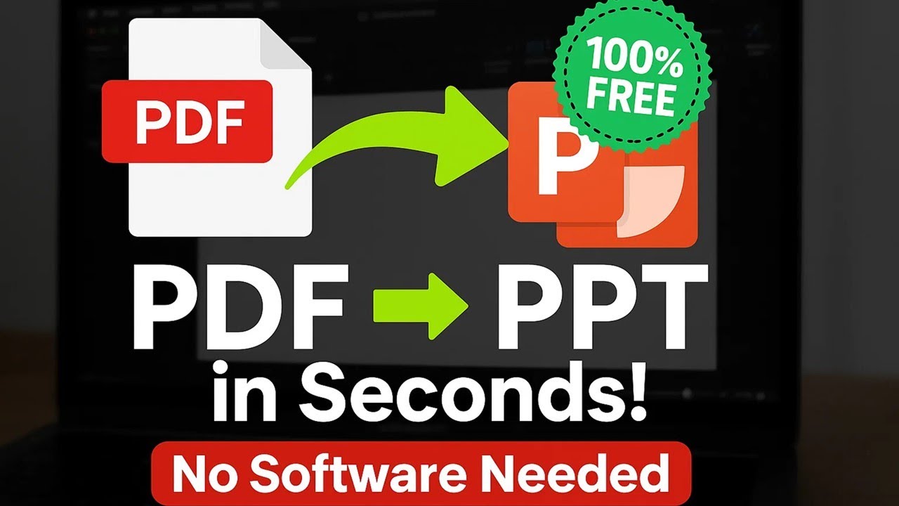 Convert Your PDF to PowerPoint in Seconds – 100% Free!