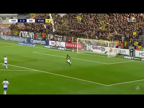 NORRKOPING VS AIK (2-4) ||ERICK MARCELO OUMA GOAL|| #ScoreCrunches #kenyanFootball#football