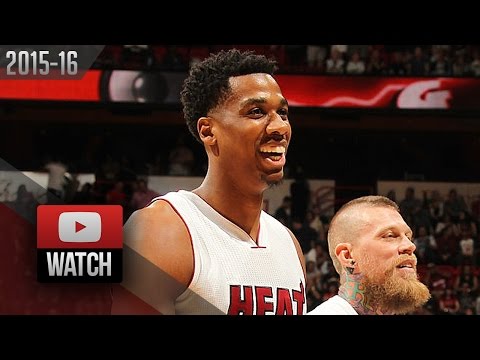 Hassan Whiteside Full Highlights vs Mavericks (2016.01.01) - 25 Pts, 19 Reb