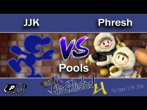 Blacklisted 4 Pools - JJK (Game and Watch) vs Phresh (Ice Climbers)