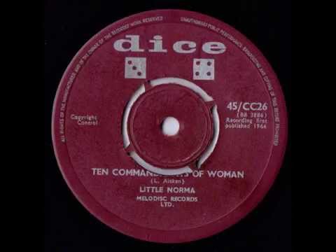 Ten Commandments of Woman Little Norma