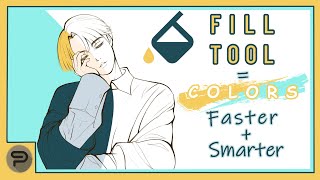 COLORS : Faster & Smarter with the FILL TOOL ! [CSP Tutorial]
