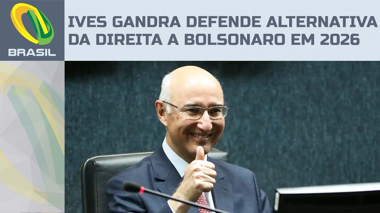 Ives Gandra defende alternativa da direita a Bolsonaro em 2026