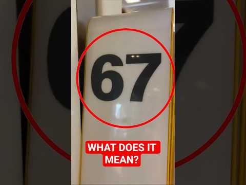 The Secret Behind TikTok's Viral "6 7" Meme #shorts