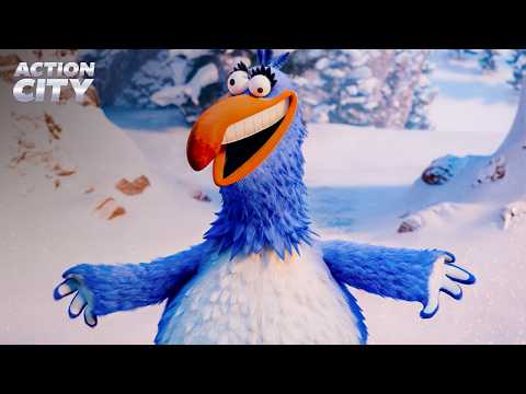 Harvey Steals Brad Eagleberger's Keycard | The Angry Birds Movie 2 (Bill Hader, Josh Gad)