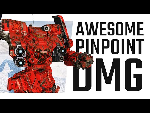 Awesome Pinpoint Damage - Triple Heavy PPC Sniper - Mechwarrior Online The Daily Dose #1280
