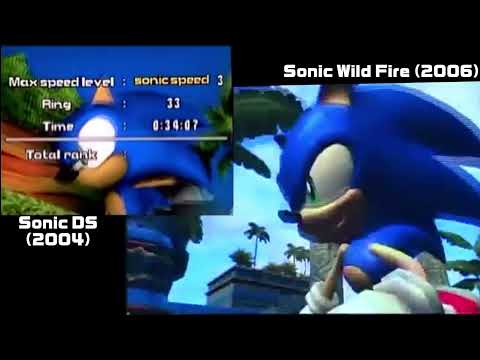 sonic ds / sonic wild fire comparison