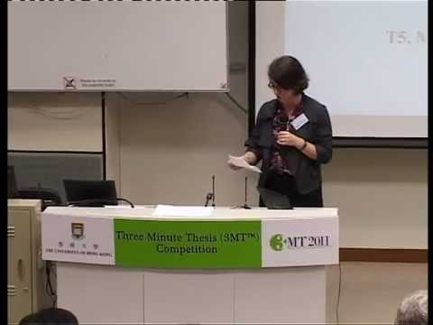 Closing remarks of the adjudicators of HKU Three Minute Thesis 2011