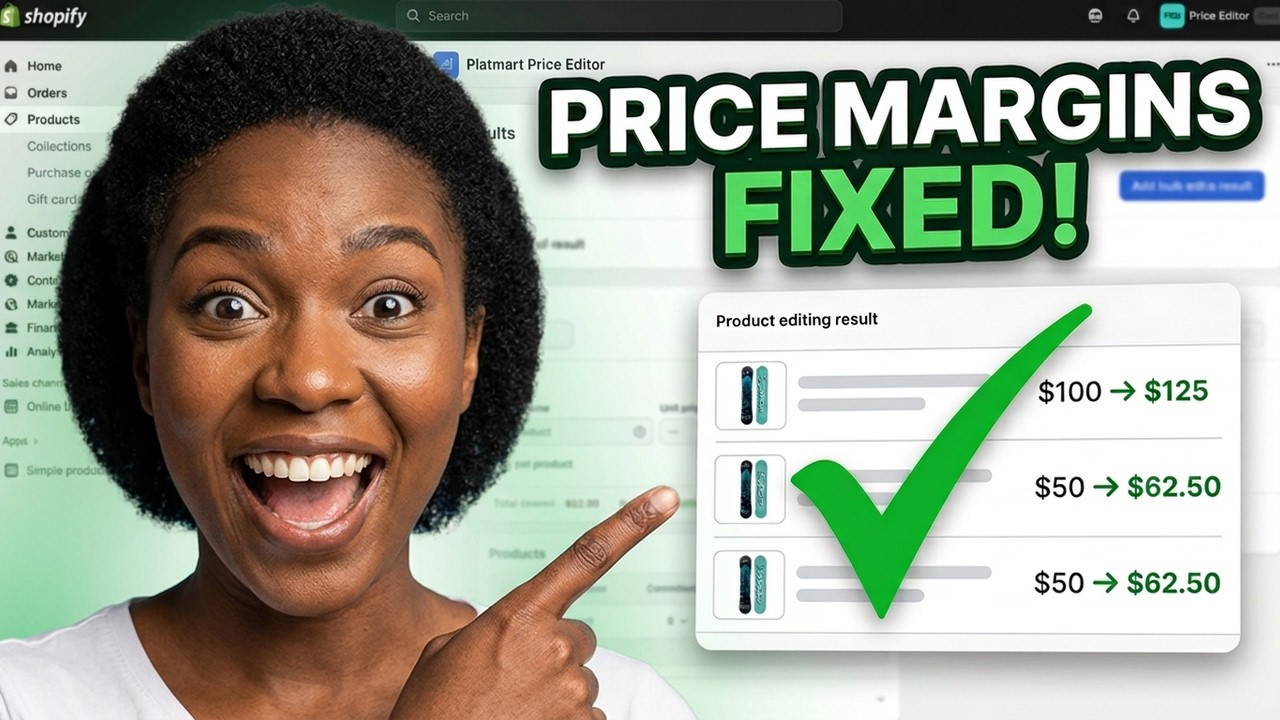 How to bulk edit prices in Shopify tutorial