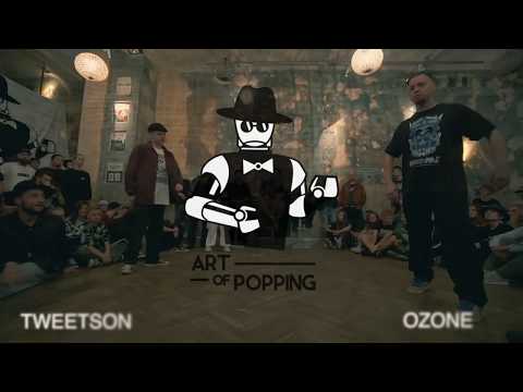 Tweetson vs Ozone Art Of Popping "The King Of The Cypher"  TOP 16