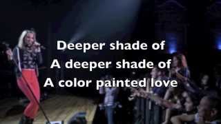Deeper Shade Of Us Lyrics Live | Bridgit Mendler