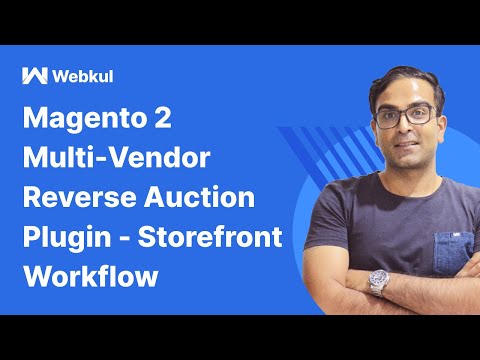 Magento 2 Multi Vendor Reverse Auction - Storefront Workflow