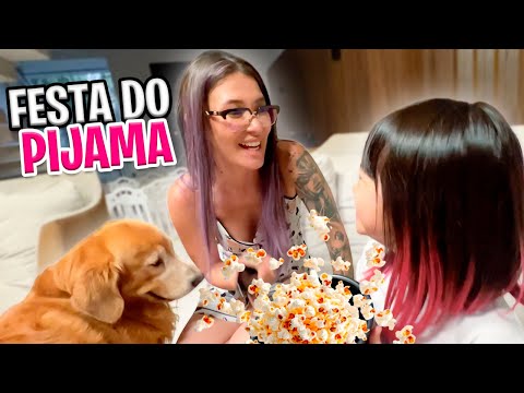 WE HAD A PAJAMA PARTY! 🤩💕| YU and FAMILY