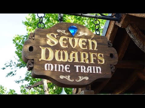 Disney World Magic Kingdom | 7 Dwarfs Mine train Ride | 4k POV | FL Attractions 360