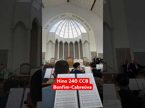 Hino 240 CCB - Ensaio local Bonfim-Cabreúva #ccbhinos #violin #tuba #bonfim #cabreuva