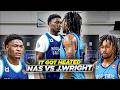 Nasir Core Gets Called OUT To 1v1 By ELITE D1 Big Guard Things Get HEATED Nas Vs J Wright
