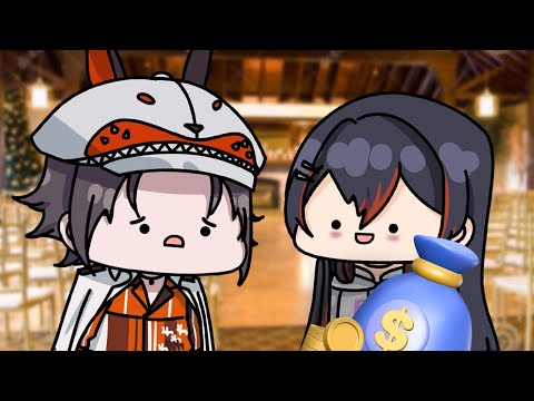 Mika discusses her marriage plans with Mysta (Nijisanji Animation)