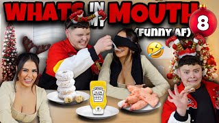 WHATS IN MY MOUTH CHALLENGE W/ MARLENE🤣🏃🏻