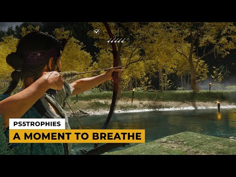 Ghost of Yotei - A Moment to Breathe Trophy Guide - Perfect Score Ku-e-Shinok Archery Minigame